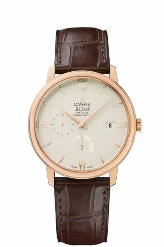 Omega De Ville Prestige Co-Axial 39.5 Power Reserve Red Gold / Ivory / GUM Red Square 424.53.40.21.09.001 (42453402109001)